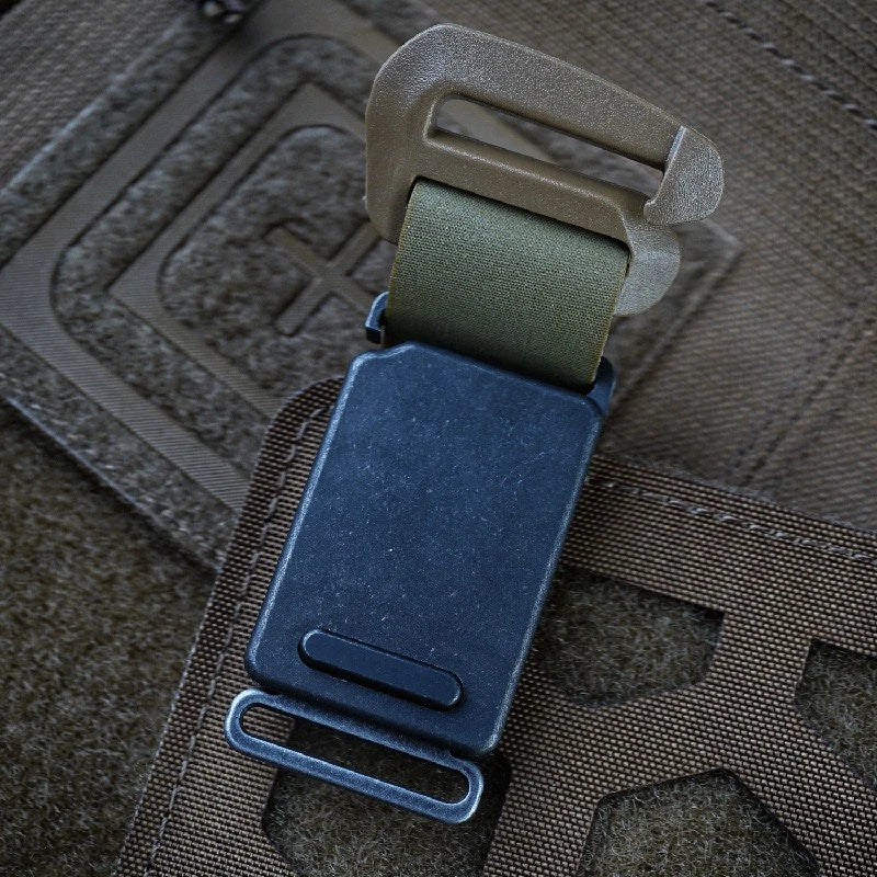 Titanium alloy Belt buckle EDC Portable Tool for Survival Suitable for 25mm belt 07FC0E-D4 - KOEEK