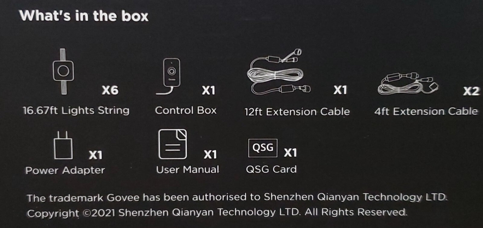 Govee 100ft RGBICW Black Permanent Outdoor Lights Elite GOVEE - KOEEK