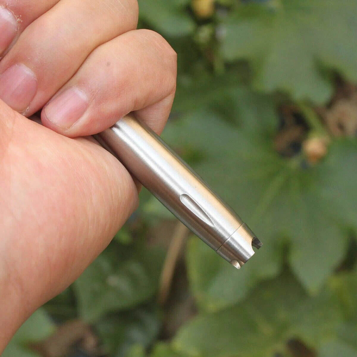 Stainless Steel Ball pen Portable Writing Signature Pen Outdoor EDC Multi-Tools 07FC0E-D4 - KOEEK