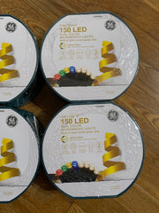 GE Color Choice 150-Count 43-ft Dual Color LED Christmas String Lights LOT GE - KOEEK