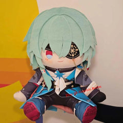 Anime Honkai: Star Rail Anaxa Sitting Position Plush Toy Pillow Gift 40cm 07FC0E-D4 - KOEEK