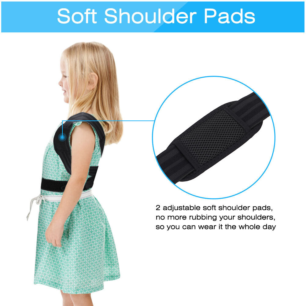 new Posture Corrector For Kids Teenagers Spinal Support Back Posture Brace HGF koeek - KOEEK