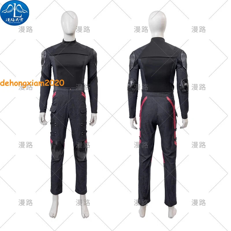 Thunderbolts* U.S.Agent John F. Walker Men Cosplay Costume Top Pants Mask Outfit 07FC0E-D4 - KOEEK