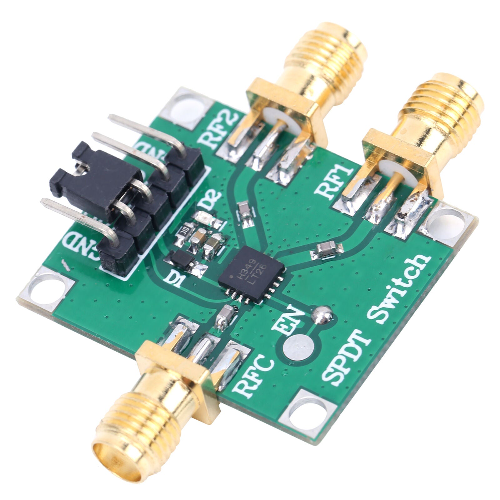 new 3V‑5V RF Switch Module Single-Pole 2 Throw Board 50Ohms Impedance SMA Interface koeek - KOEEK