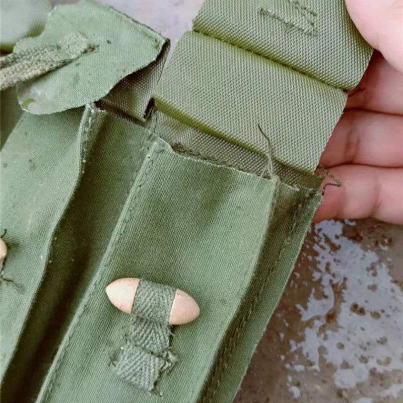 Chicom Chinese Army Military Type 79 Carbine Ammo Pouch 2 pockets 1980 07FC0E-D4 - KOEEK