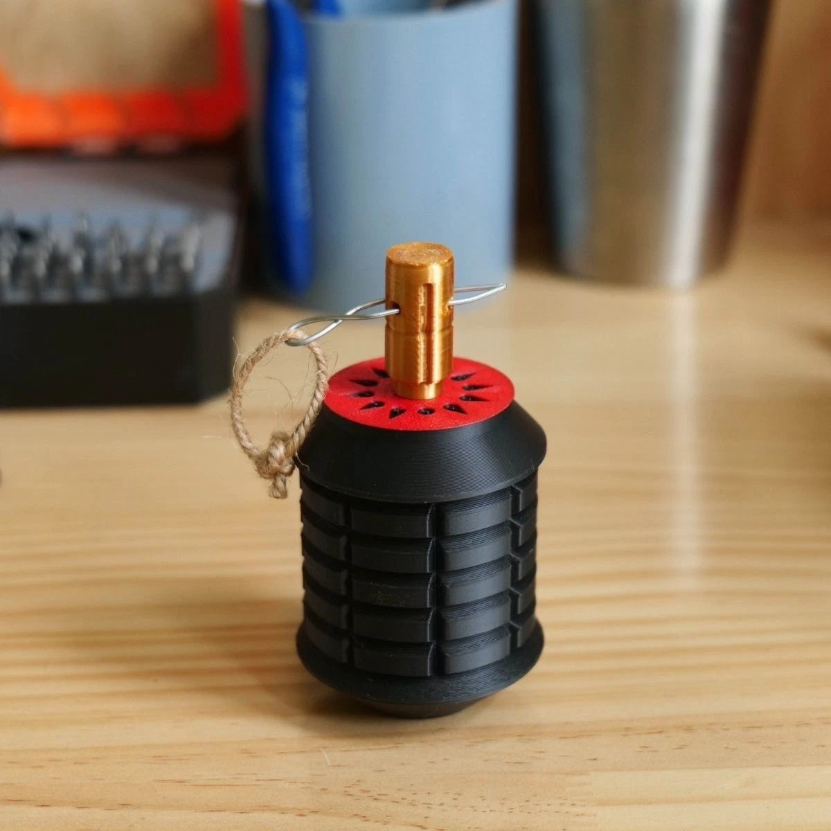 Japanese Type 97 /91 Hand Grenade 1:1 Plastic Prop Replica Model Set of 2 07FC0E-D4 - KOEEK