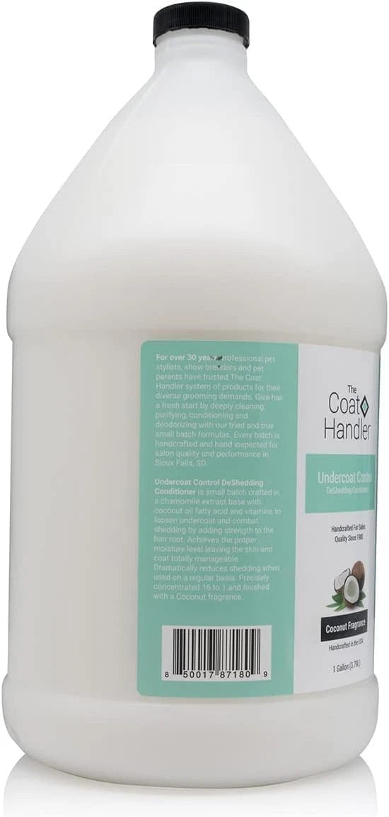 Undercoat Control Deshedding Dog Conditioner Coconut Milk Fragrance, 07FC0E-D4 - KOEEK