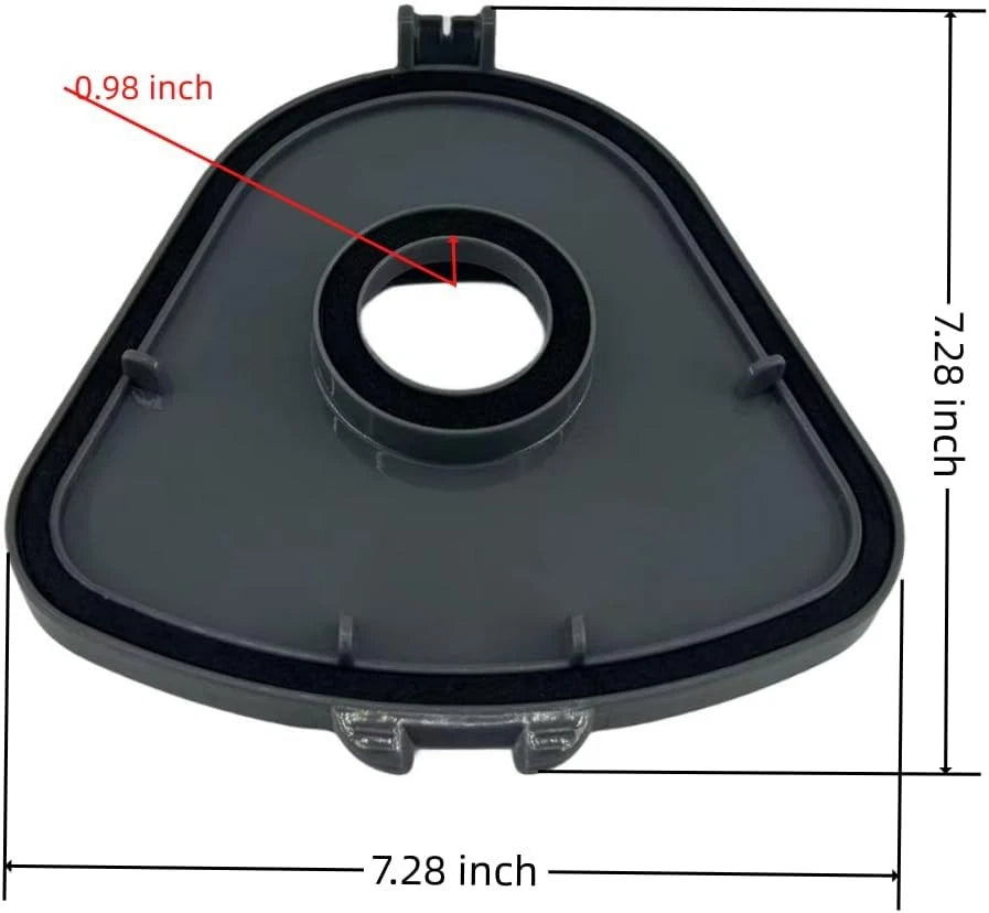 Vacuum cleaner dust container lid replacement part, vacuum cleaner accessory. 07FC0E-D4 - KOEEK