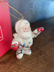 Lenox 2016 Santa's Christmas Lights  Christmas Tree Ornament LENOX - KOEEK