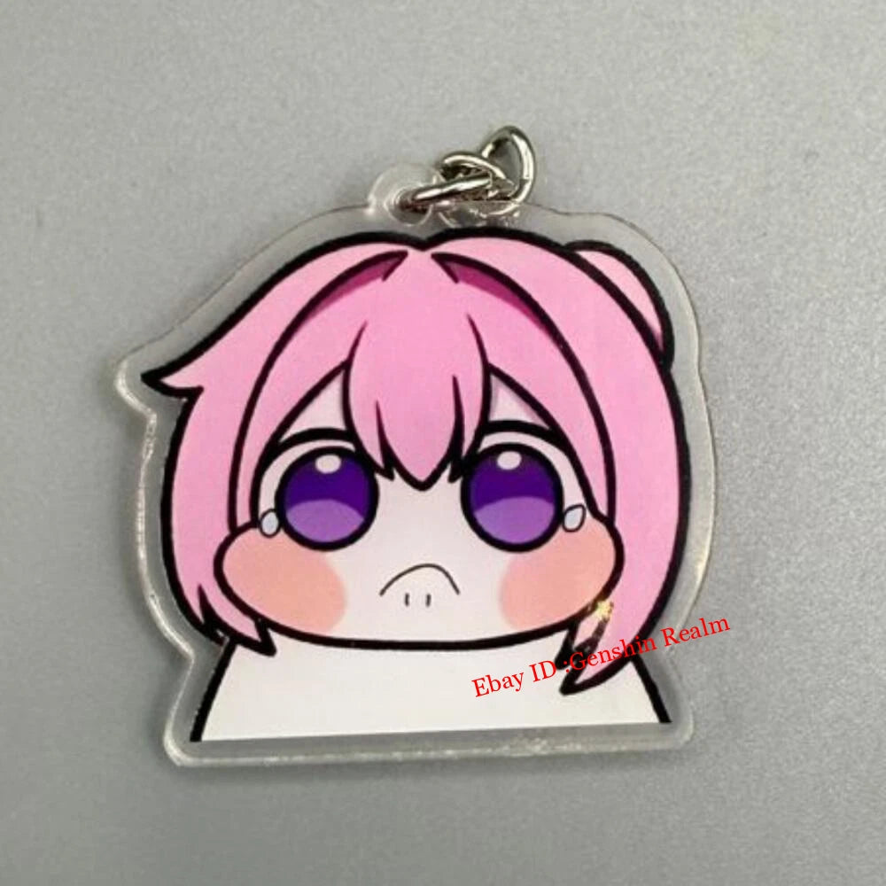 7Pcs/Set Anime NIKKE:The Goddess of Victory Doro Acrylic Keychain Decor Pendant 07FC0E-D4 - KOEEK