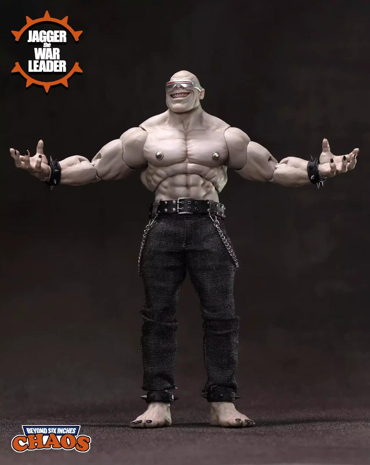 CHAOS 003 1/12 Jagger The War Leader Mutant 6" Action Figure In Stock 2026 CHAOS - KOEEK
