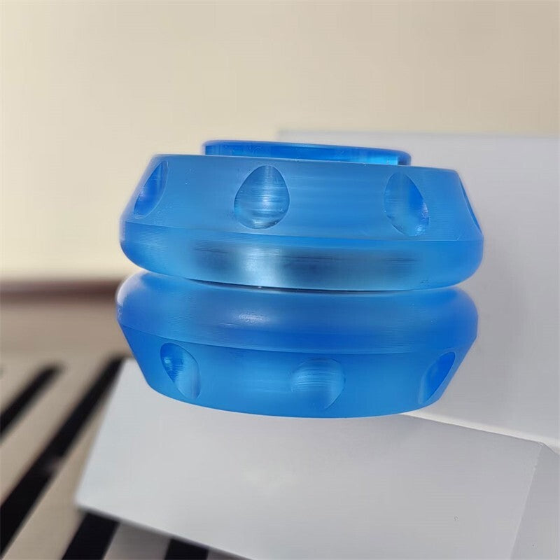 EDC Fidget Spinner Stress Relief Fidget Toys Acrylic & PEI Hand Spinner 07FC0E-D4 - KOEEK