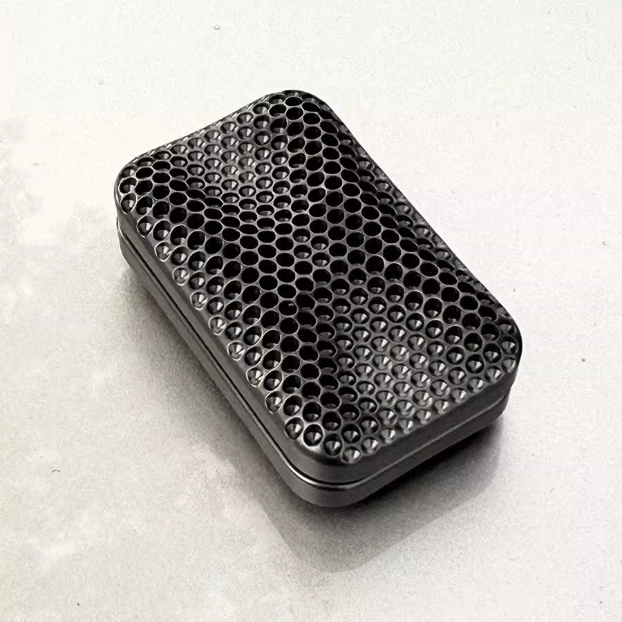Coral Zirconium Alloy Unlimited Push Haptic Slider EDC Toys Fidget Slider Gift 07FC0E-D4 - KOEEK