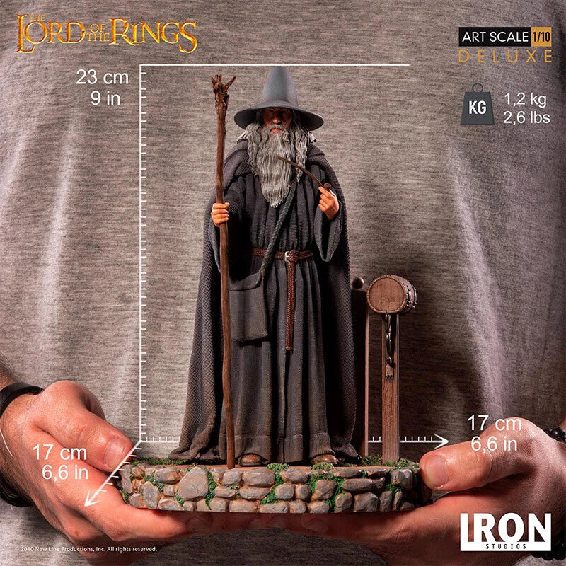 Iron Studios The GANDALF Art 1/10 Resin The Lord of the Rings STATUE LOTR DELUXE 07FC0E-D4 - KOEEK