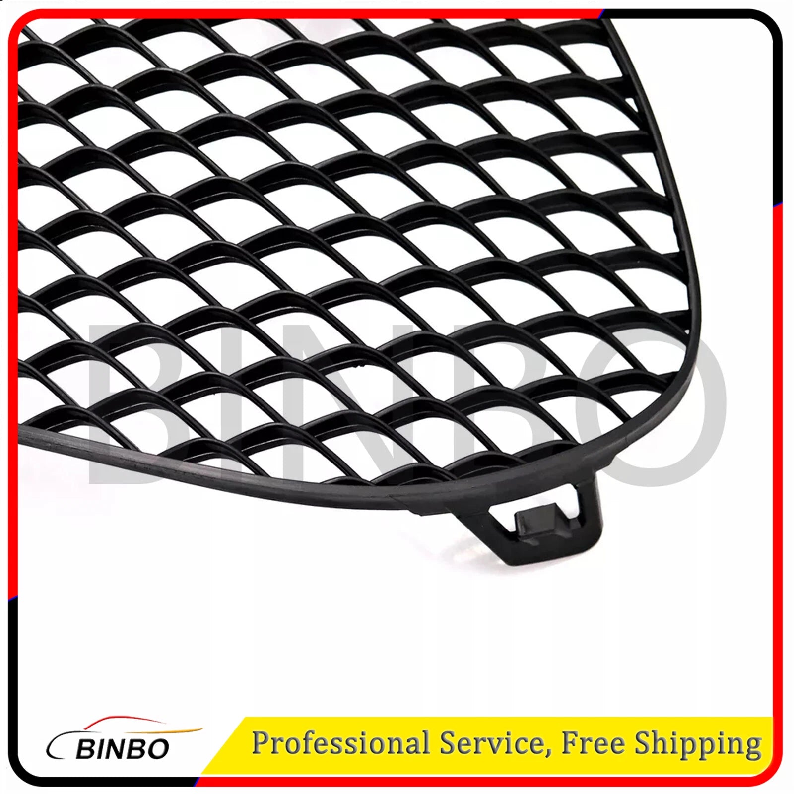 Front Fog Light Air Vent Grille Cover For Mercedes Benz W205 C250 C300 2015-2018 07FC0E-D4 - KOEEK