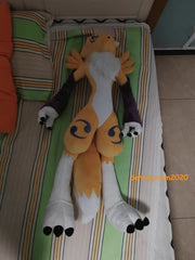 Digimon Adventure Renamon 80cm Cartoon Pillow Plush Doll Stuffed Toy Collection 07FC0E-D4 - KOEEK