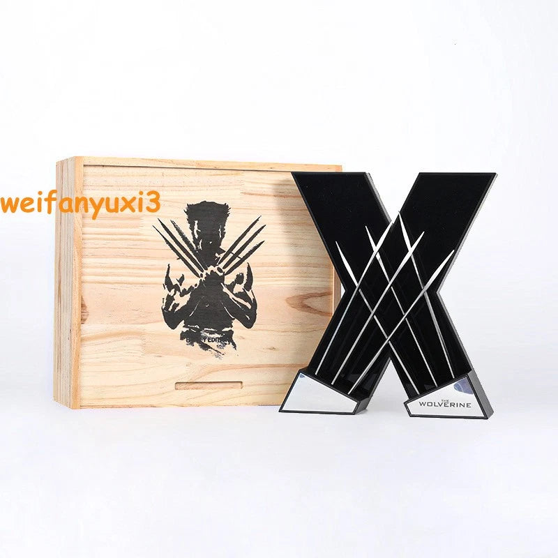 Wolverine's Claws Replica Steel Claws Wearable With Lightable Support Gift 07FC0E-D4 - KOEEK