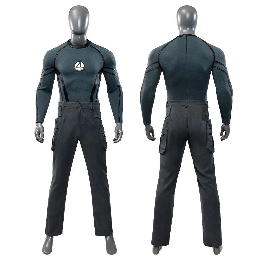 Deadpool 3 Johnny Storm Human Torch Cosplay Costume Fancy Dress Tops Outfit 07FC0E-D4 - KOEEK
