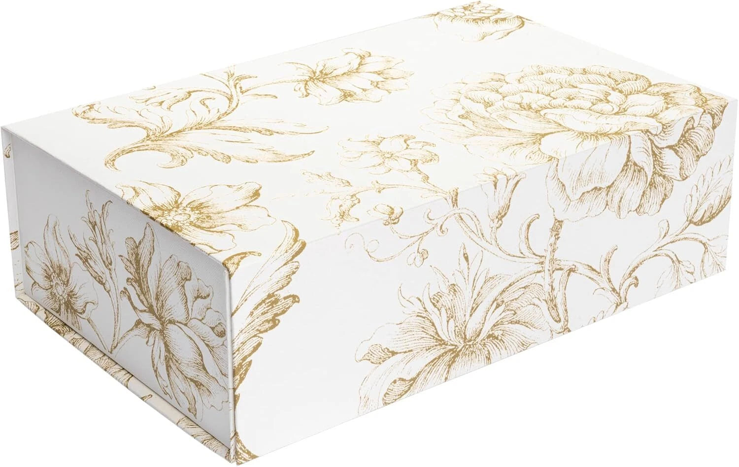 Keepsake Gift Box | Flower Box with Magnetic Lid, 11.5 in. x 7.5 in. x 3.5 in. 07FC0E-D4 - KOEEK