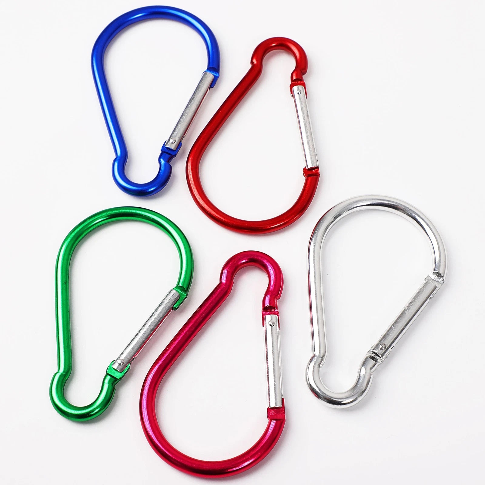 Uxcell 5PCS Spring Snap Hooks, Carabiner Keychain Clips Quick Link for Key UXCELL - KOEEK