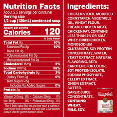 new Campbell's Condensed Cream of Chicken Soup, 10.5 Fl Oz (Pack 12) CAMPBELL'S - KOEEK