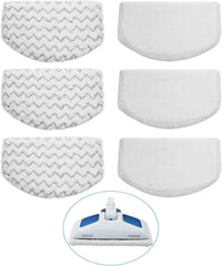 6-pack steam mop replacement pads, model numbers 19402 and 19404 07FC0E-D4 - KOEEK