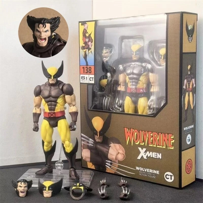CT Toys Wolverine Mafex 138 Action Figure Collectible Model  Boxed In Stock 07FC0E-D4 - KOEEK
