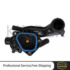 11537647751 Coolant Thermostat For 2013-2016 Mini Cooper R57 R58 R59 R60 R61 07FC0E-D4 - KOEEK