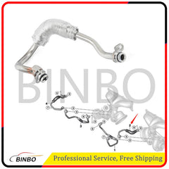 1 piece Turbocharger Coolant Return Line for BMW F01 F02 X6 740i N54 11537563707 07FC0E-D4 - KOEEK