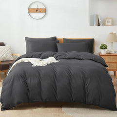 Duvet Cover Twin Size, 2 Pieces Bedding Duvet Cover Sets, Ultra Soft Breathable 07FC0E-D4 - KOEEK