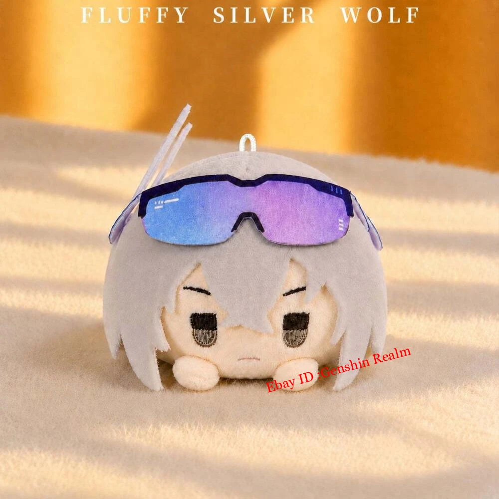 Anime Honkai: Star Rail Silver Wolf Plush Keychain Backpack Pendant Decor Gift 07FC0E-D4 - KOEEK