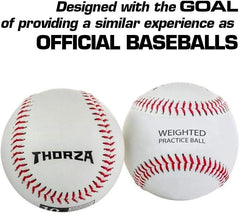Weighted baseballs for throwing A set of 4 practice baseballs 07FC0E-D4 - KOEEK