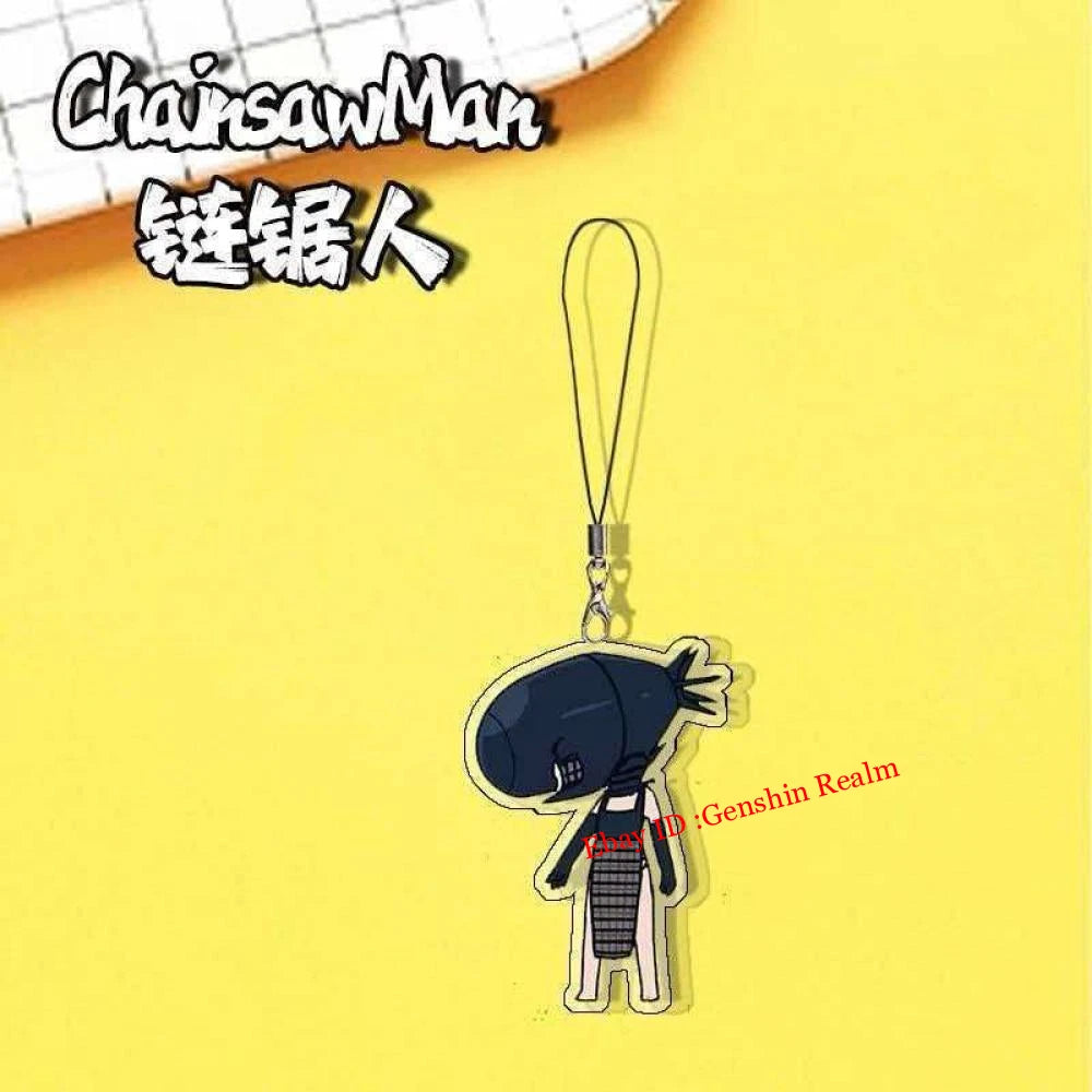 5Pcs/Set Anime Chainsaw Man Reze Acrylic Phone Decor Backpack Pendant Gift 07FC0E-D4 - KOEEK