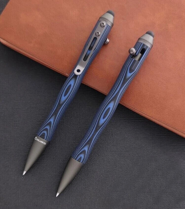 G10 Aluminum Alloy Ballpoint Pen Stylus Tip Touch Screen Pocket Writing EDC Pen 07FC0E-D4 - KOEEK
