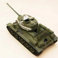 WWII Soviet T34/85 Tank 1:48 Model Full Interior Military Ornament 07FC0E-D4 - KOEEK