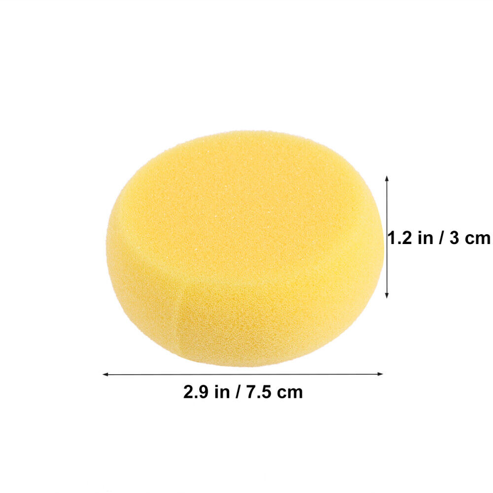 new 12 Pcs Bath Sponge Practical Craft Tool Round Sponge Pottery Painting Crafts koeek - KOEEK