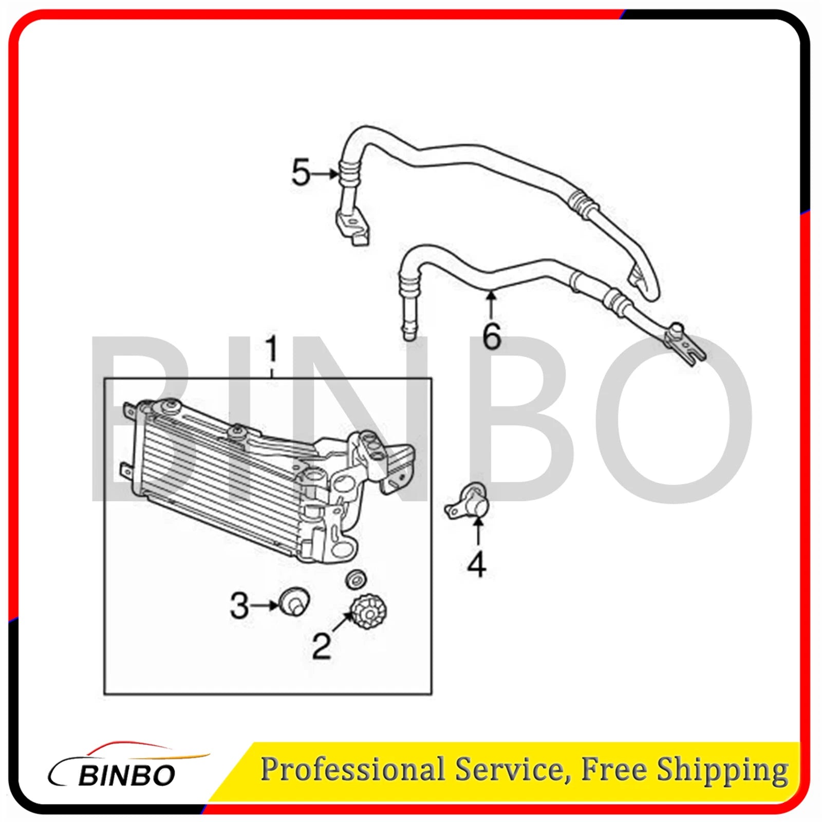 Engine oil Cooler Pipe 17227567207 For BMW 3 Serise X1 328i 335i xDrive 335xi 07FC0E-D4 - KOEEK