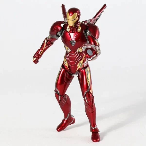 ZD Toys Iron Man MK50 LED 14" 1/10 Scale Action Figure Avengers Infinity War 07FC0E-D4 - KOEEK