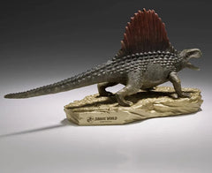 TONGSHIFU 1/20 Dimetrodon Model Brass Dinosaur Pelycosauria Statue Display Gift 07FC0E-D4 - KOEEK