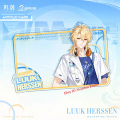 4Pcs/Set Anime Wuthering Waves Photo Prop Transparent Card Decor Collection Gift 07FC0E-D4 - KOEEK