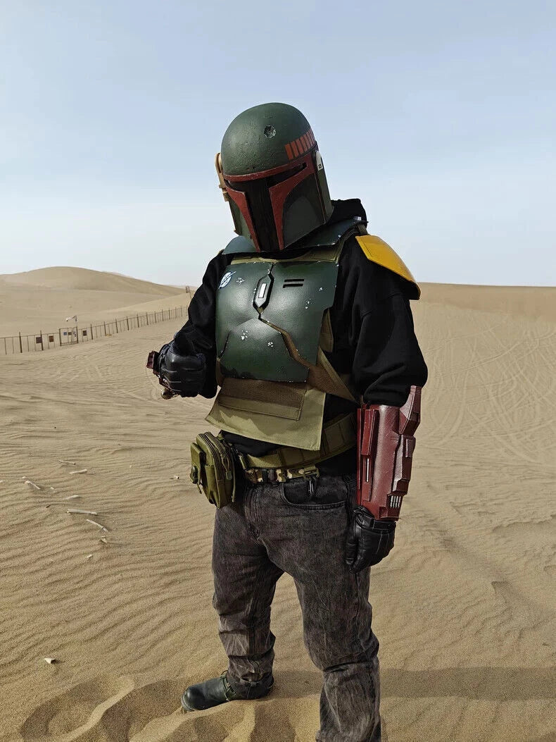 Mandalorian Cosplay The Book of Boba Fett Edition Full Body Armor Set&FRP Helmet 07FC0E-D4 - KOEEK