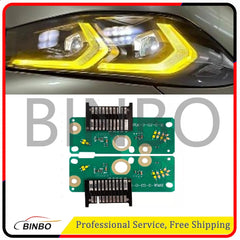 For BMW 3' G20 G21 G28 LCI 2023 2022 Lemon Yellow Angel Eyes light DRL Board 07FC0E-D4 - KOEEK