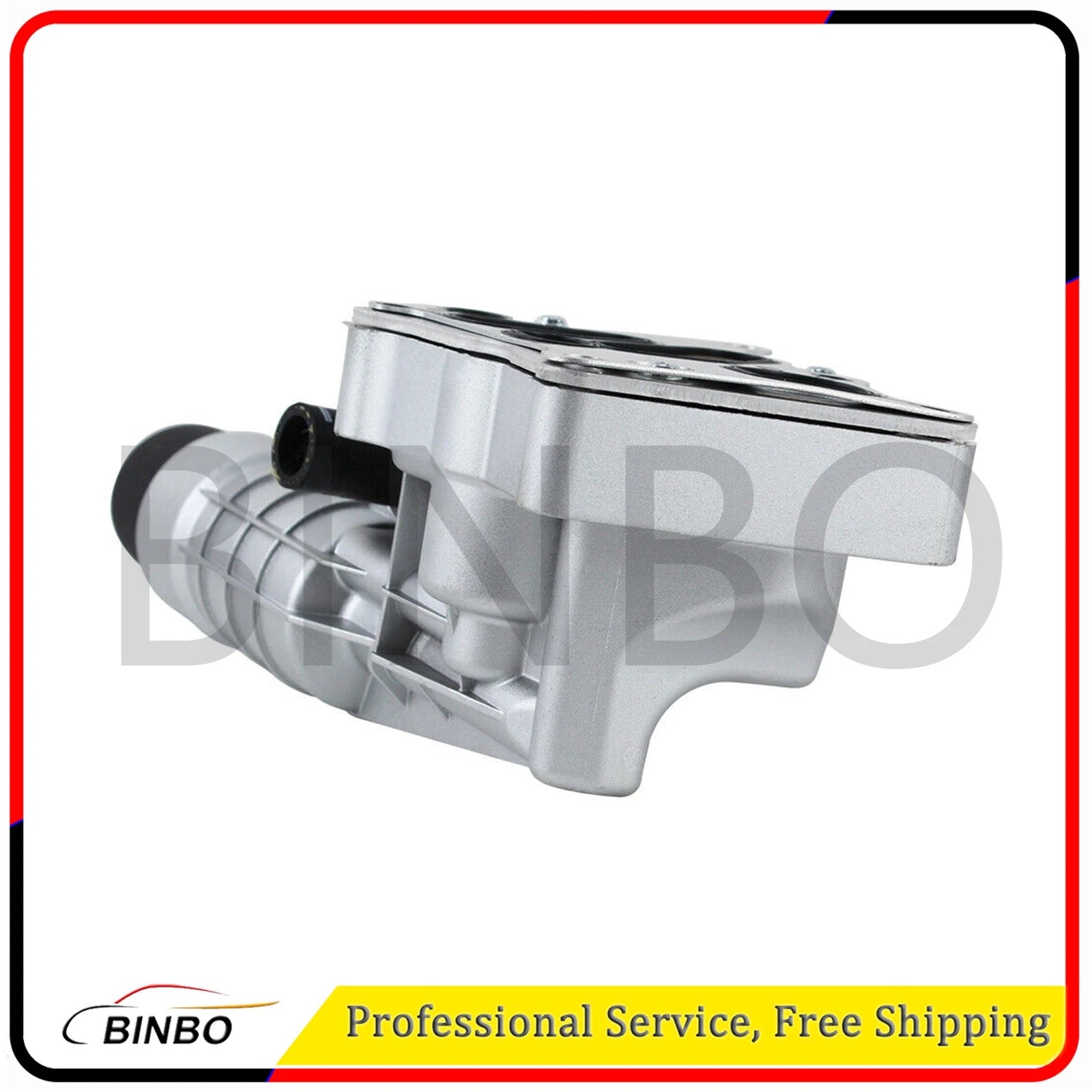 Upgrade Aluminum Engine Oil Cooler Filter Housing for Benz C250 W204 SLK250 R172 07FC0E-D4 - KOEEK