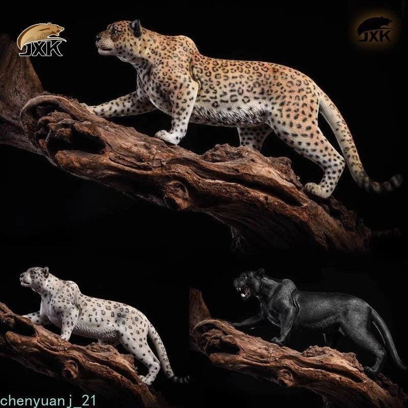 JXK 1/6 Black Leopard Black Panther Animal Figure Model Decor Model Collection 07FC0E-D4 - KOEEK