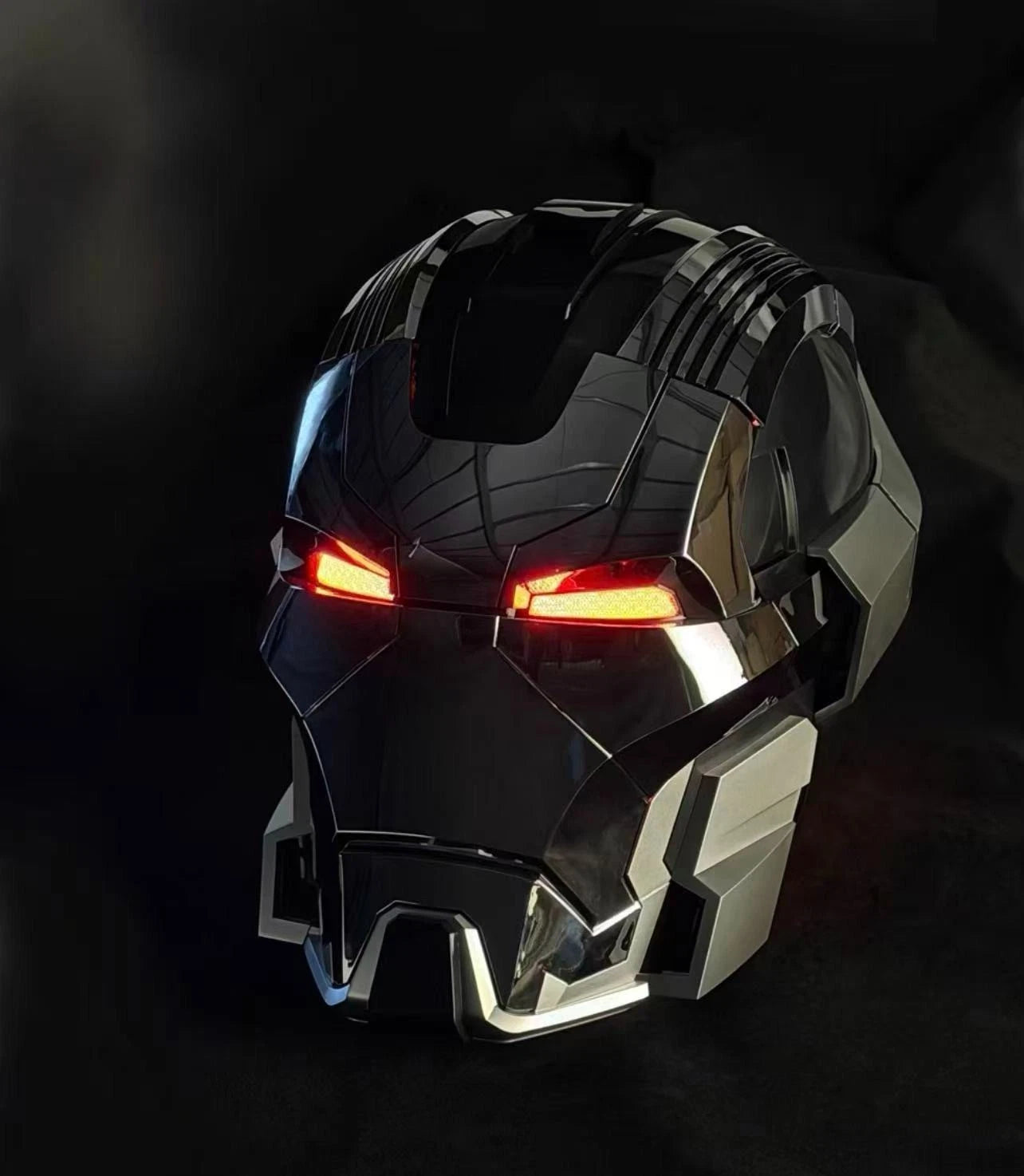 Iron Man Helmet MK17 1/1 Wearable Helmet English Voice-controlled Mask Transform 07FC0E-D4 - KOEEK