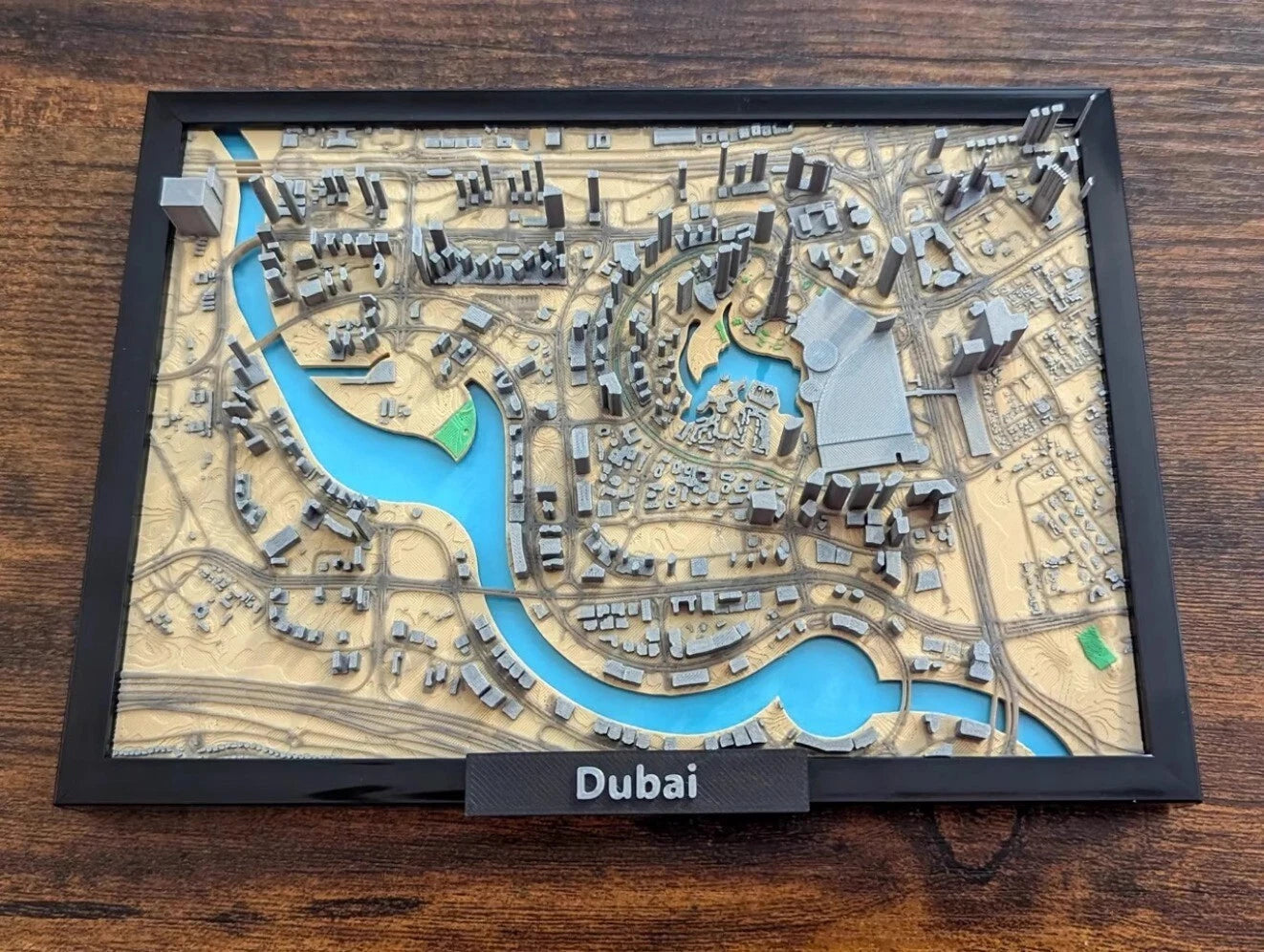 City Skyline/City Model 3D Printed Dubai/Vancouver/Melbourne/London/USA 07FC0E-D4 - KOEEK