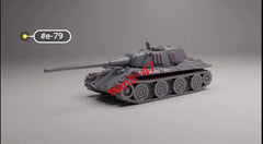 3D printing 1/72 Germany E-79 tank Unpainted model kit 07FC0E-D4 - KOEEK