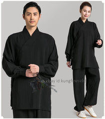 25 Colors Wudang Taoist Robe Kung fu Suit Shaolin Tai Chi Uniform Wushu Clothes 07FC0E-D4 - KOEEK
