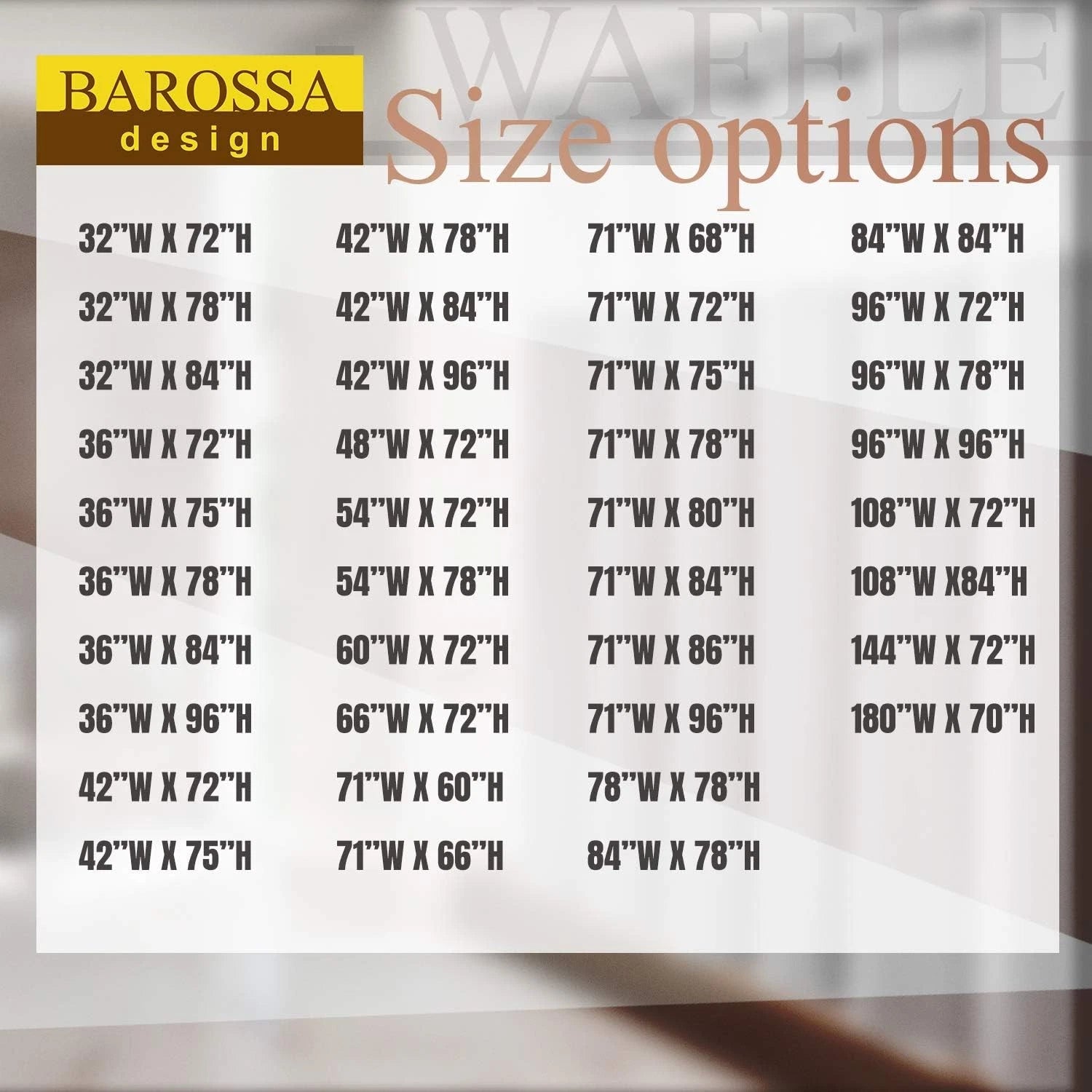 Shower Curtain Fabric 36 x 72 inches - Checkered Texture, Spa 07FC0E-D4 - KOEEK