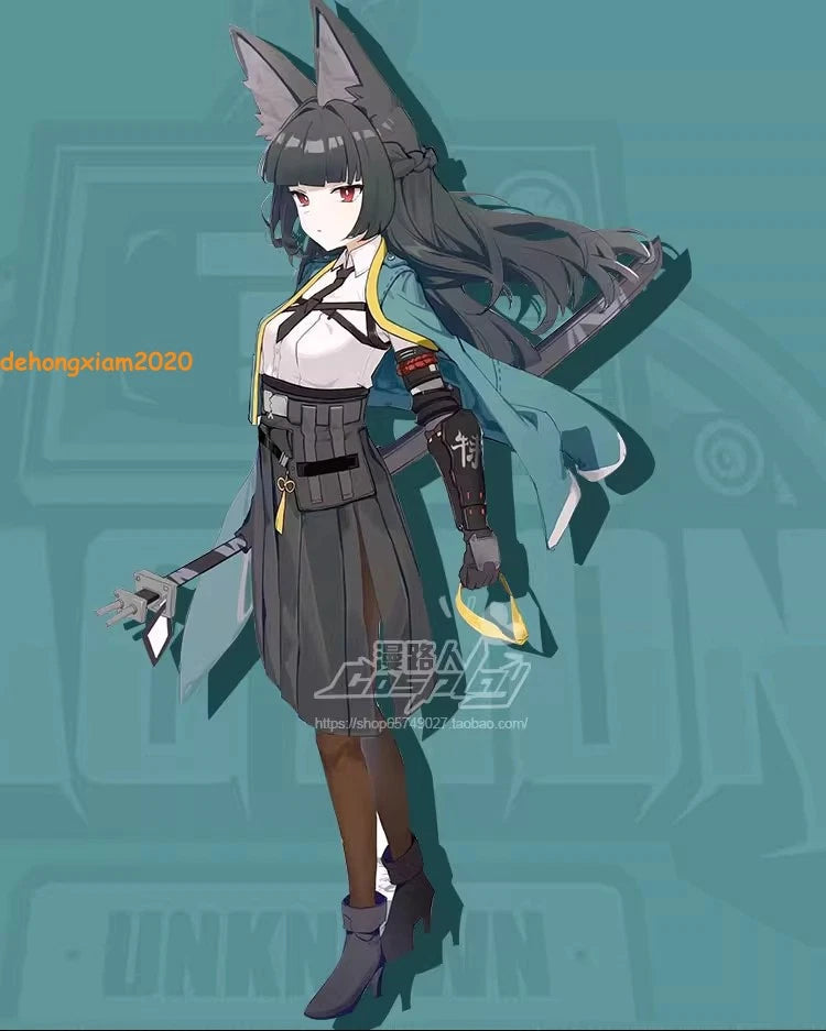 Zenless Zone Zero Hoshimi Miyabi Uniform Fullset Cosplay Costume Party Outfit 07FC0E-D4 - KOEEK